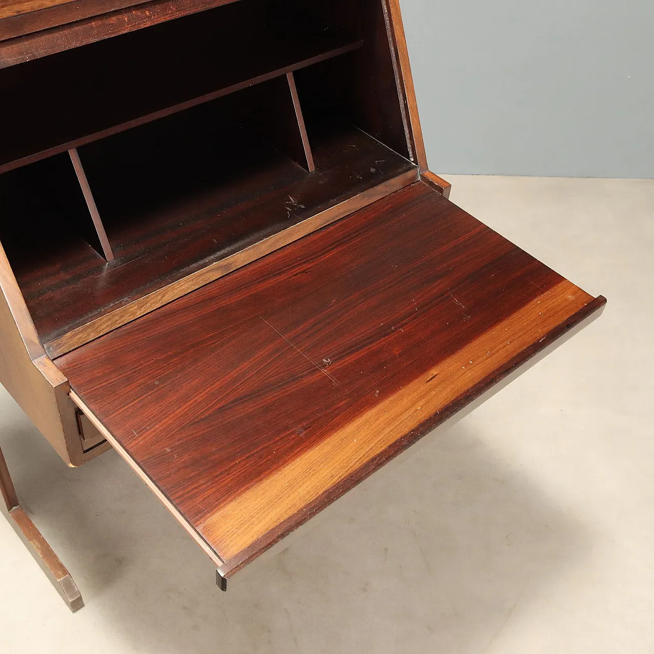 Rolling shutter desk, 1960s 5