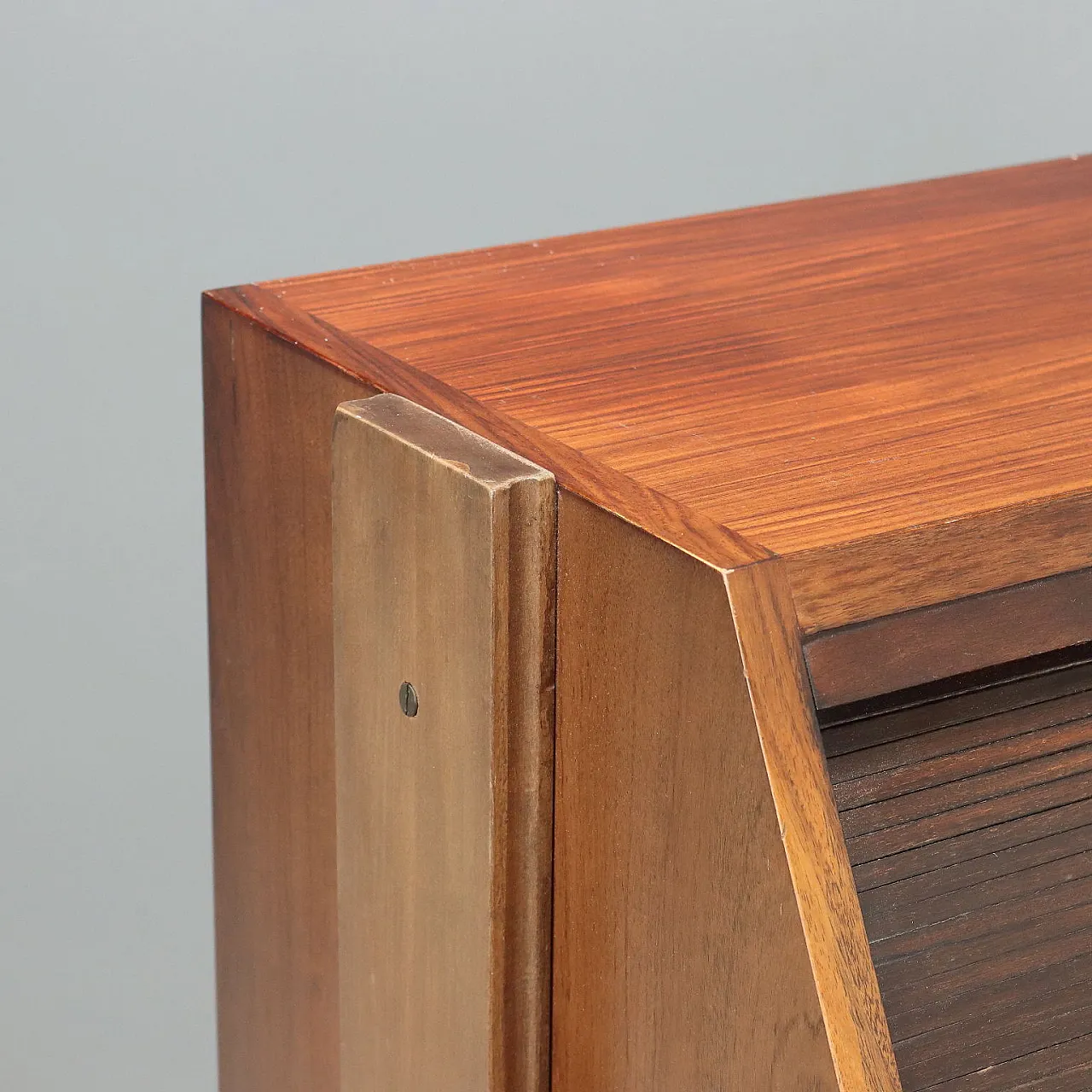 Rolling shutter desk, 1960s 6