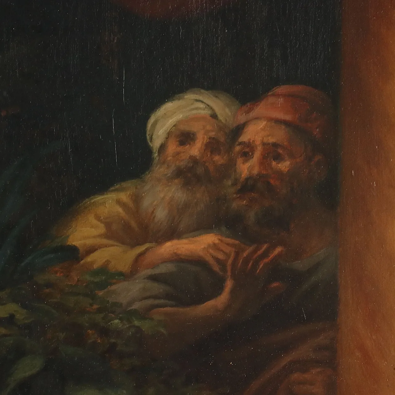 Painting by Guglielmo Berti, Susanna and the Elders, 19th century 6