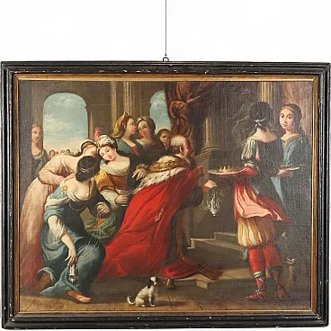 Biblical Scene of the Idolatry of King Solomon, 18th century