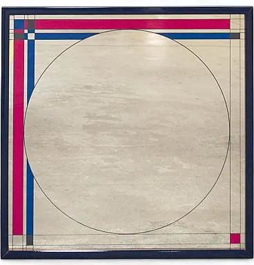 Morphos mirror attributed to Carmi for Acerbis International, 1980s