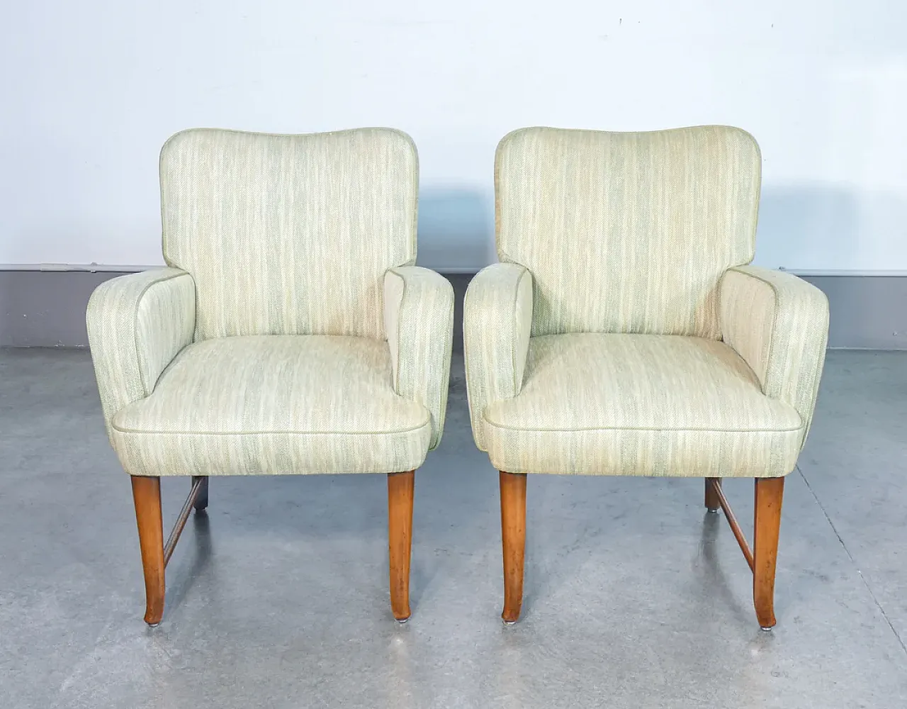 Coppia di poltrone di Pier Luigi COLLI, anni '50 3