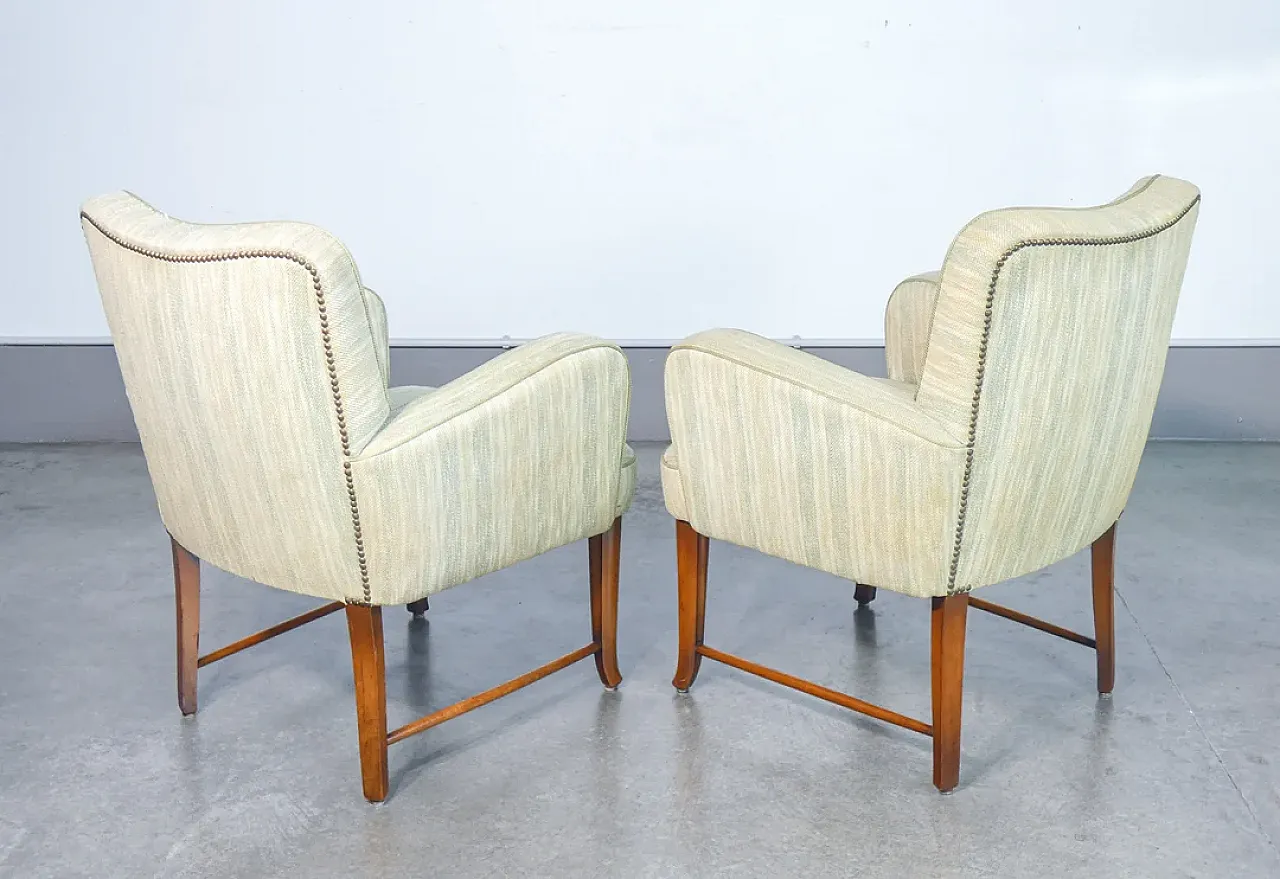 Coppia di poltrone di Pier Luigi COLLI, anni '50 7