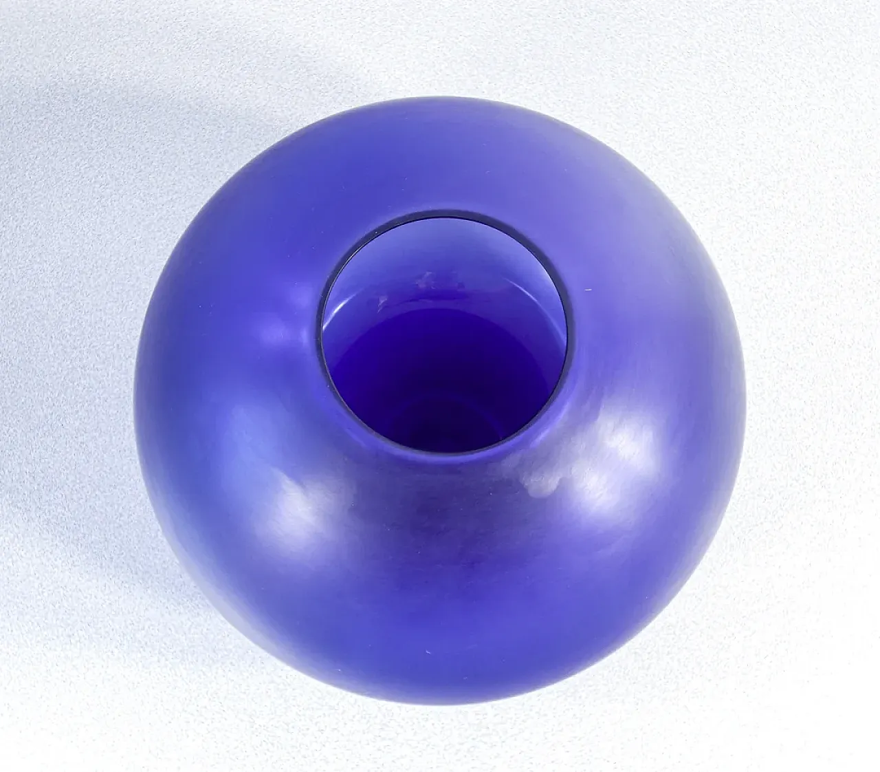 Blown and satin glass vase by Ivan BAJ for ARCADE, 2000s 4