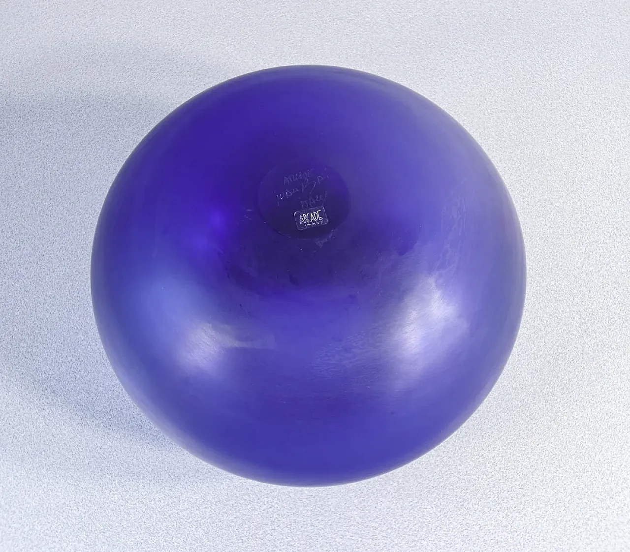 Blown and satin glass vase by Ivan BAJ for ARCADE, 2000s 6