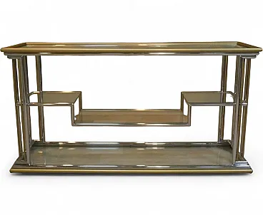 Hollywood Regency console table, Italy, 1970s
