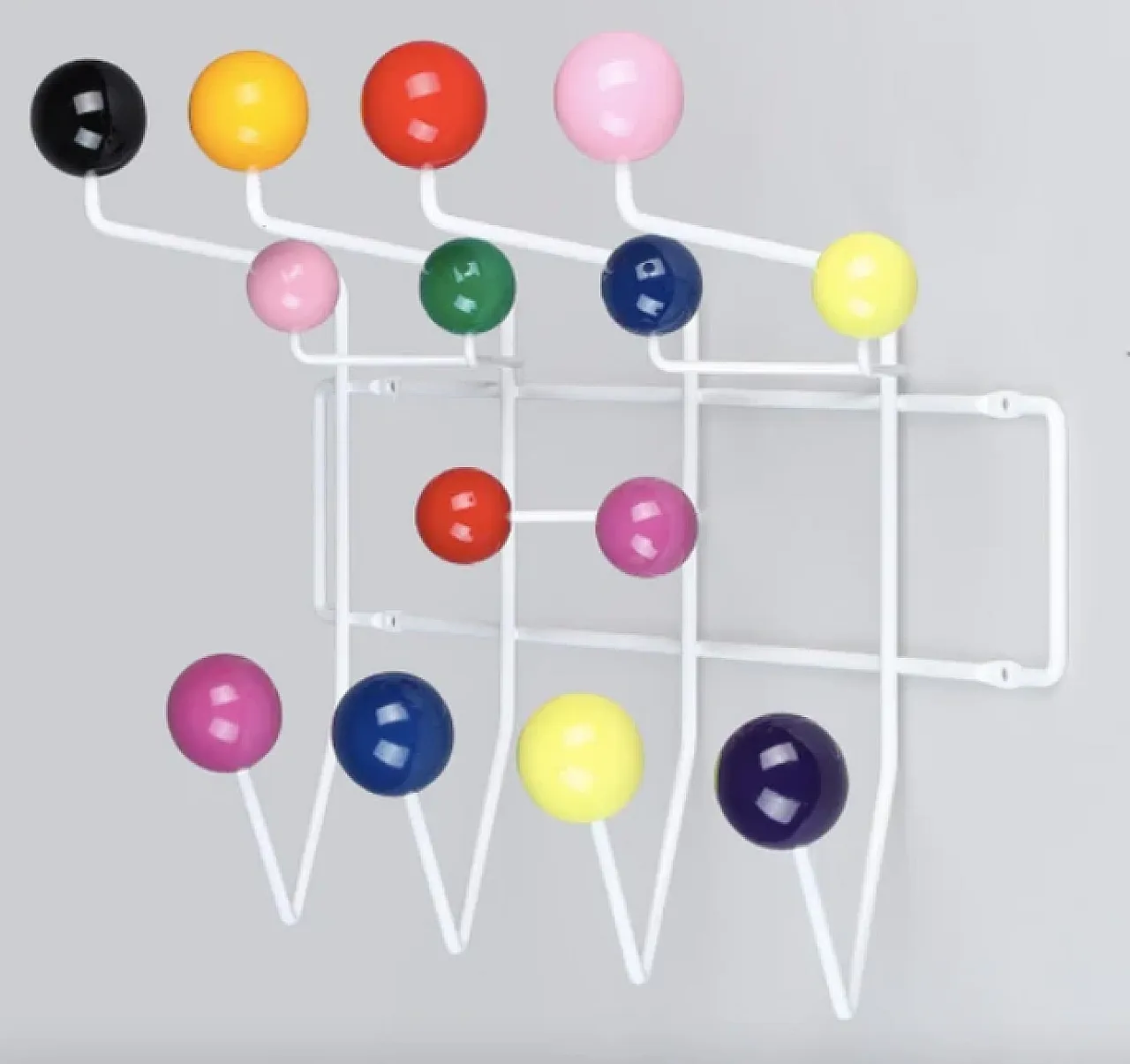 Hang it All Coat Rack by Charles & Ray Eames for Vitra, 20th century 3