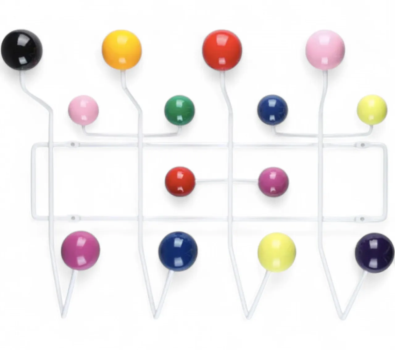 Hang it All Coat Rack by Charles & Ray Eames for Vitra, 20th century 4