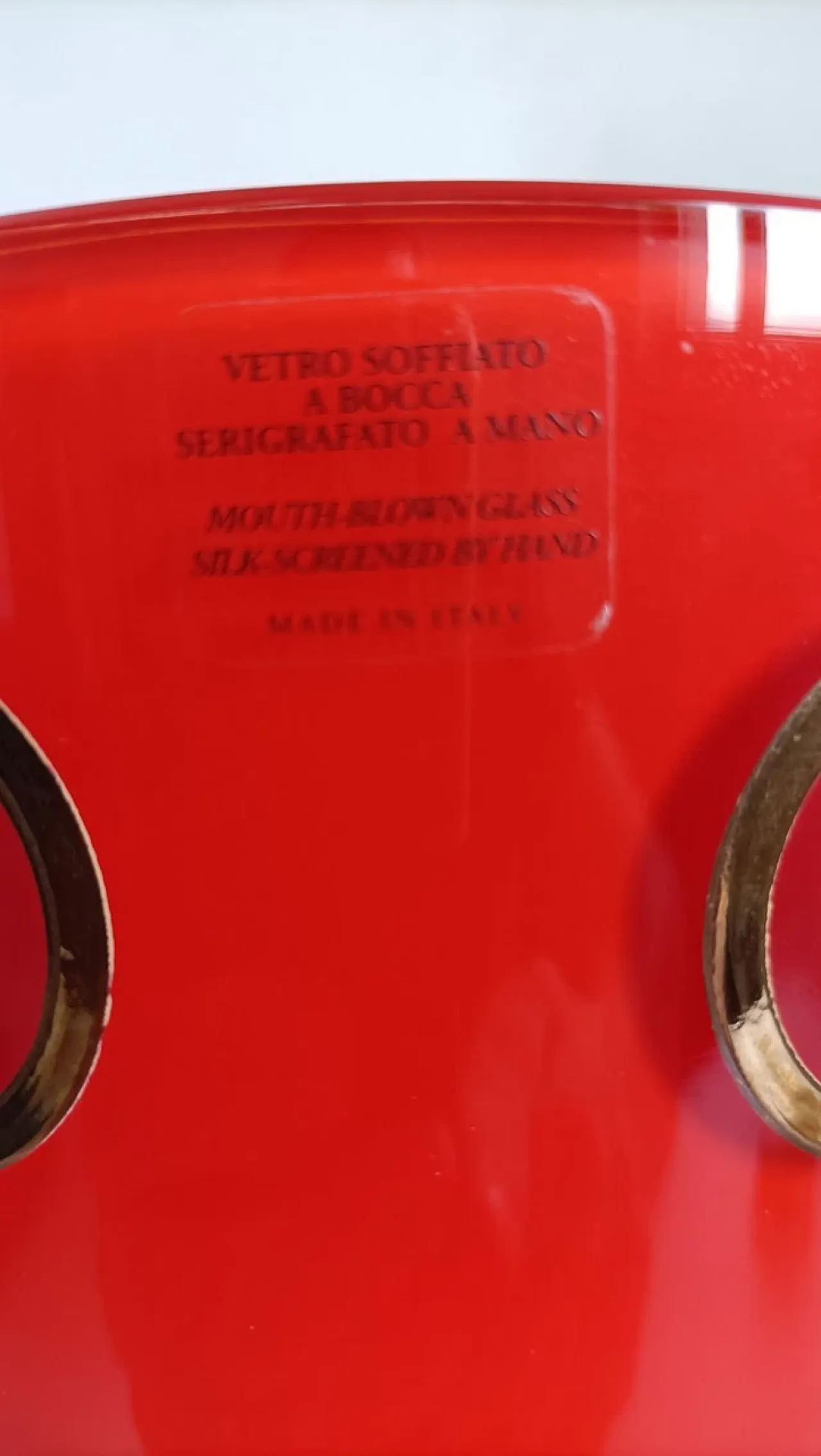 Vaso in vetro soffiato modello HWC di Dafne Sottsass, '900 3