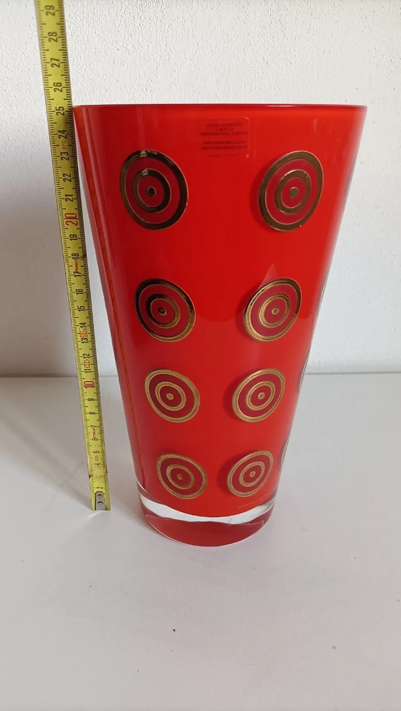 Vaso in vetro soffiato modello HWC di Dafne Sottsass, '900 6
