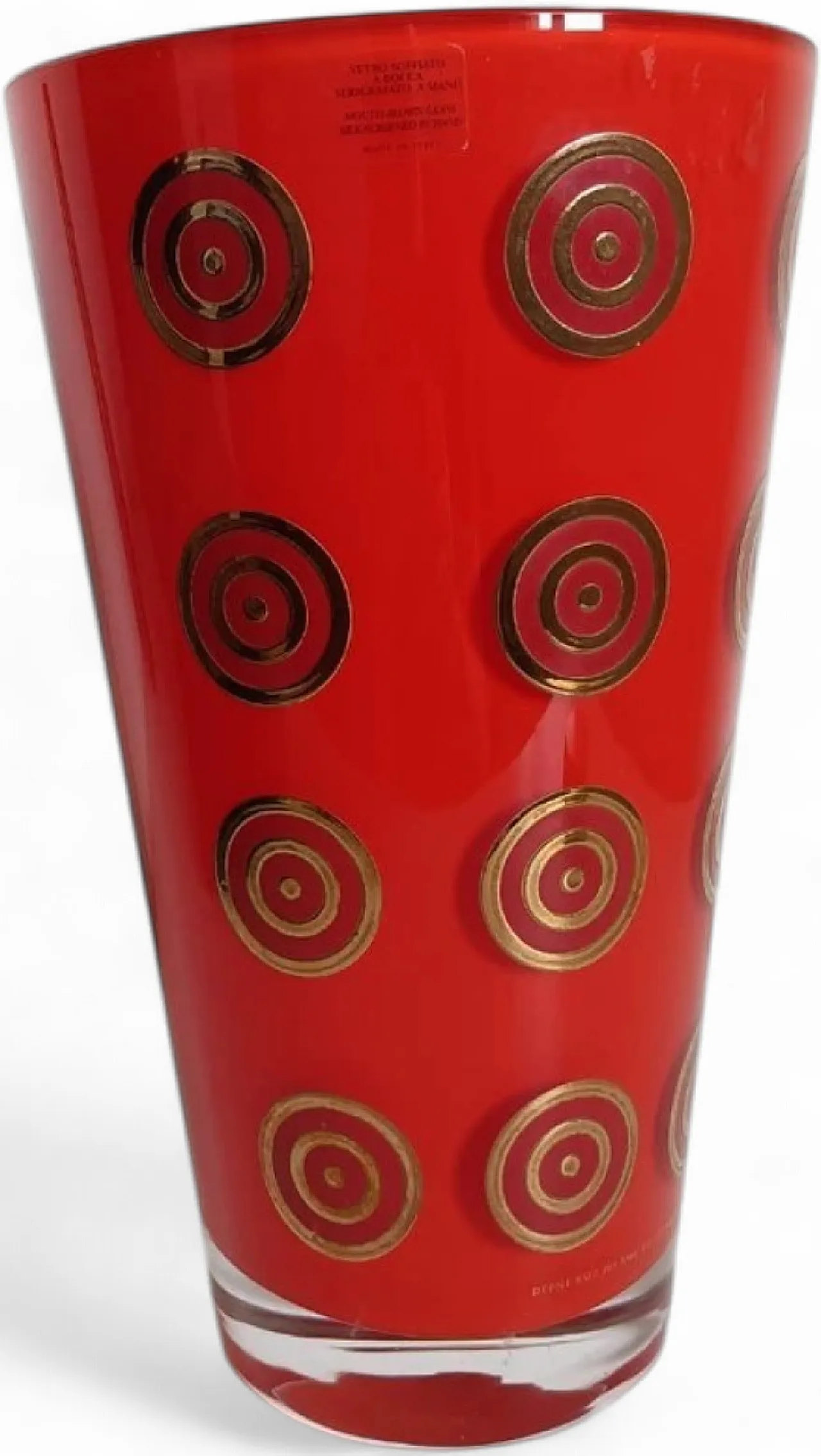 Vaso in vetro soffiato modello HWC di Dafne Sottsass, '900 8