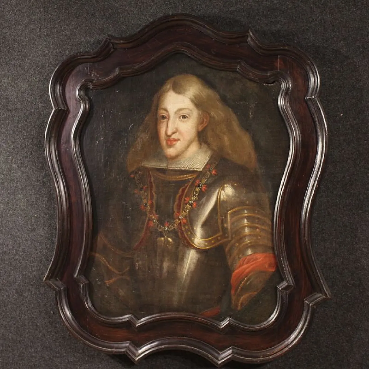 Spanish portrait, Charles II of Spain, 17th century 1