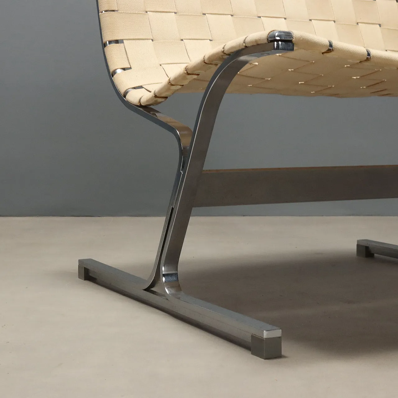 Pair of PLR 1 armchairs by Ross Littel for ICF, 1970s 7