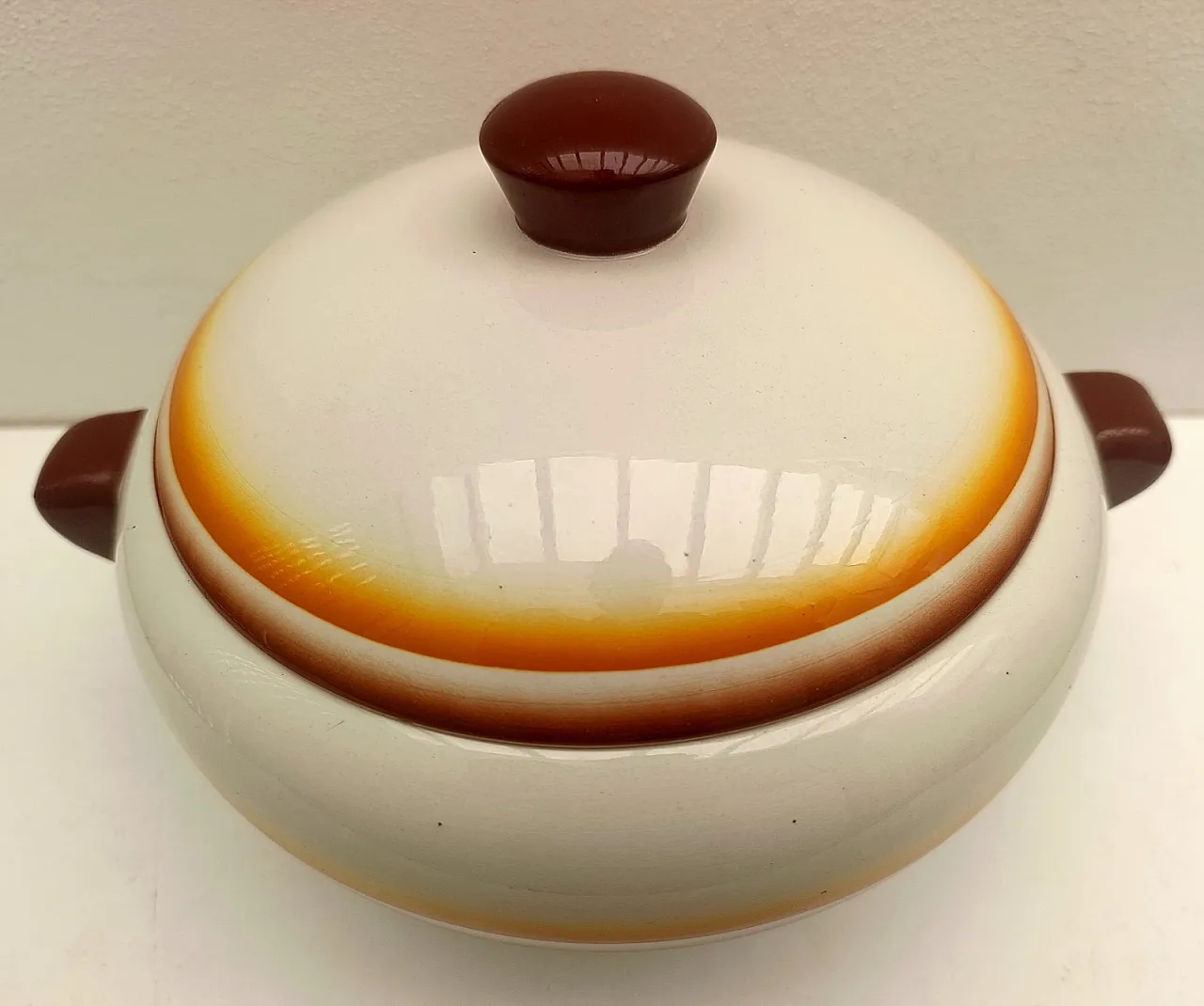 Zuppiera di Angelo Simonetto per Ceramiche Galvani, anni '30 1