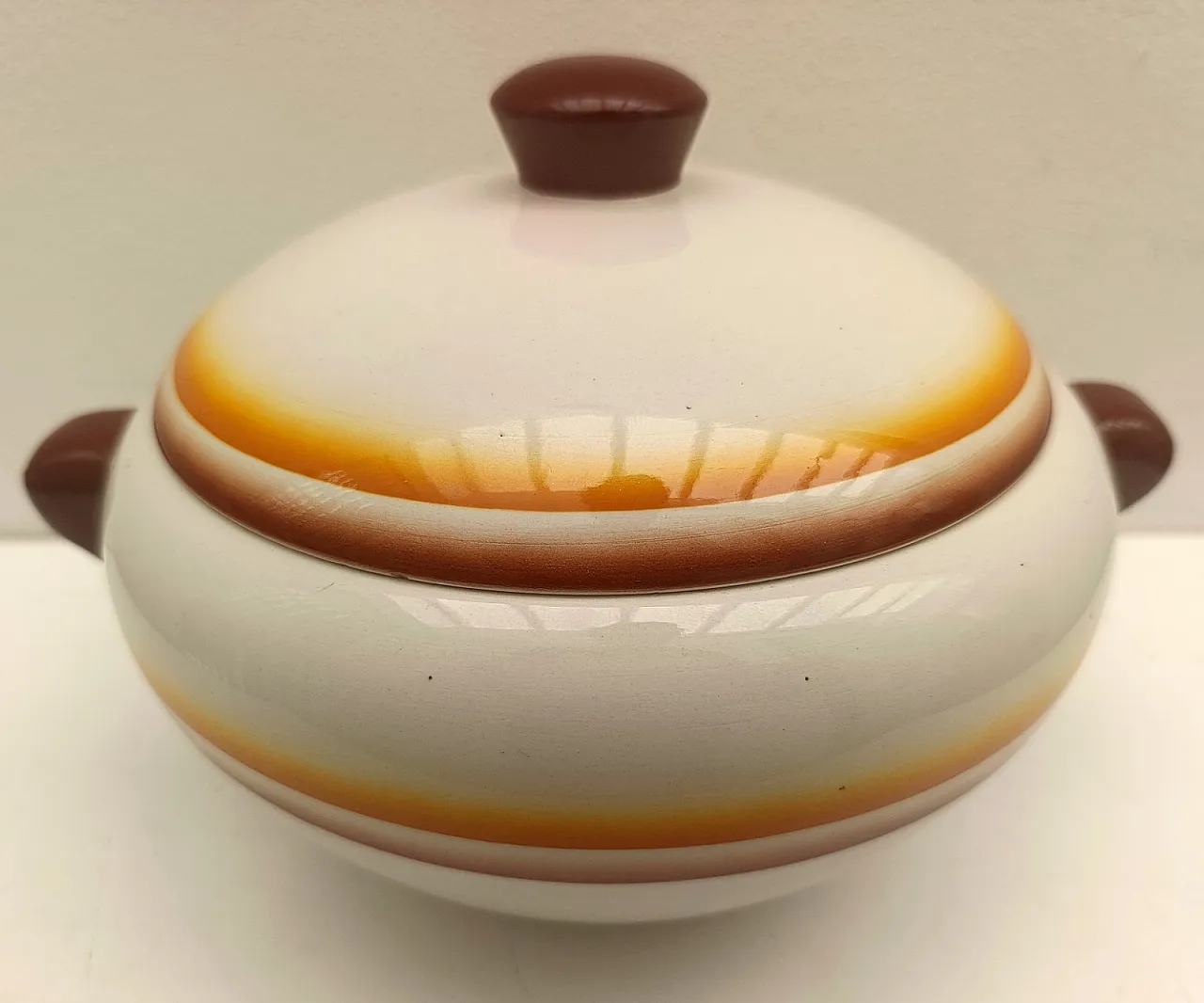 Zuppiera di Angelo Simonetto per Ceramiche Galvani, anni '30 5