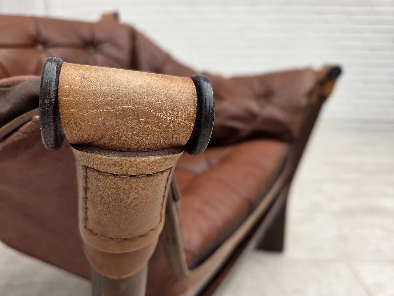 Anni '70, design norvegese di Tormod Alnaes, sedia "Trega". 7