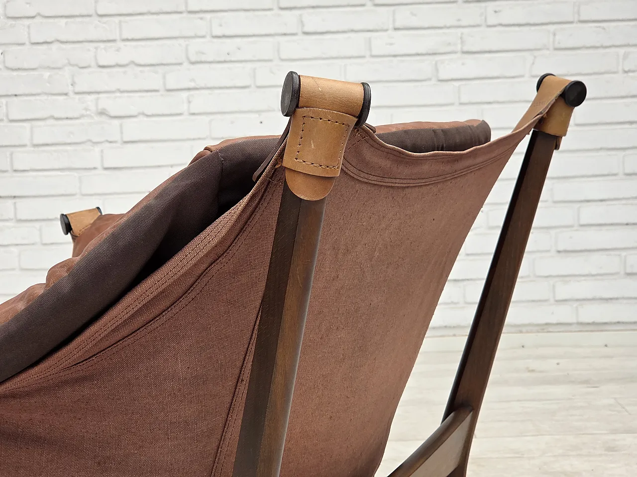 Anni '70, design norvegese di Tormod Alnaes, sedia "Trega". 21