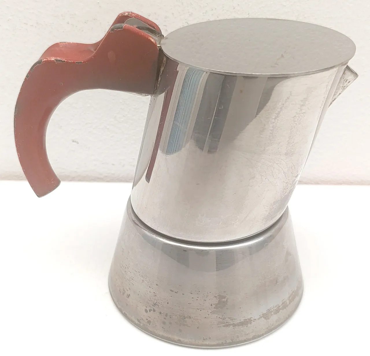 Caffettiera di Angelo Mangiarotti per Mepra, anni '80 4