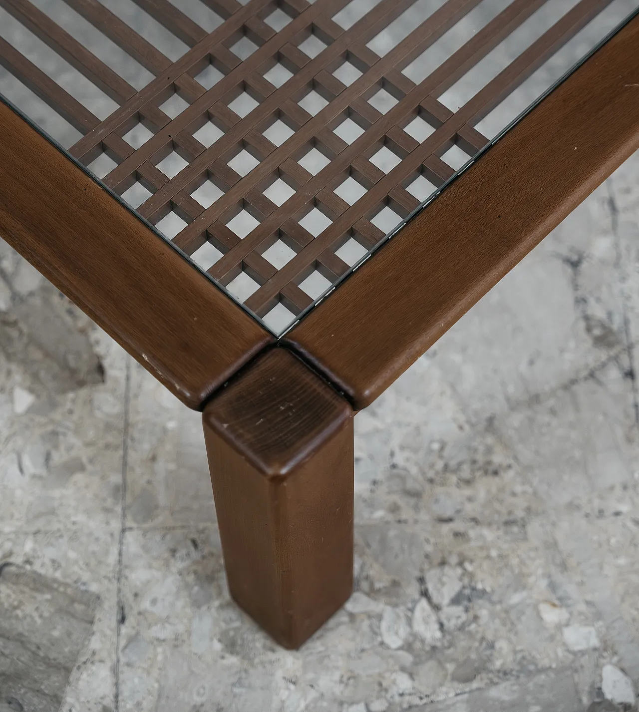 Coffee table by Ettore Sottsass Santambrogio & De Berti, 70s 2