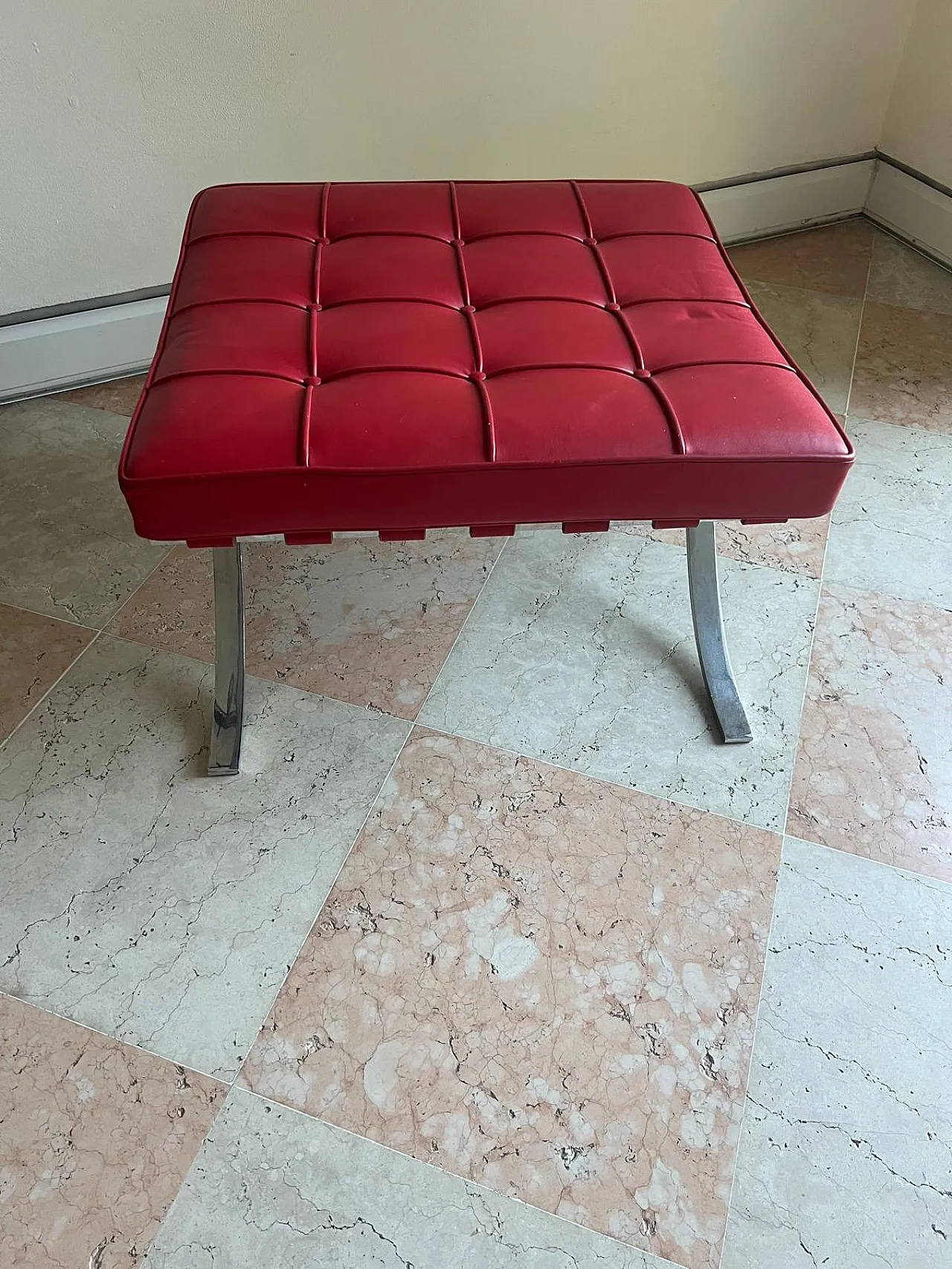 Pair of LMvdR Knoll stools 2