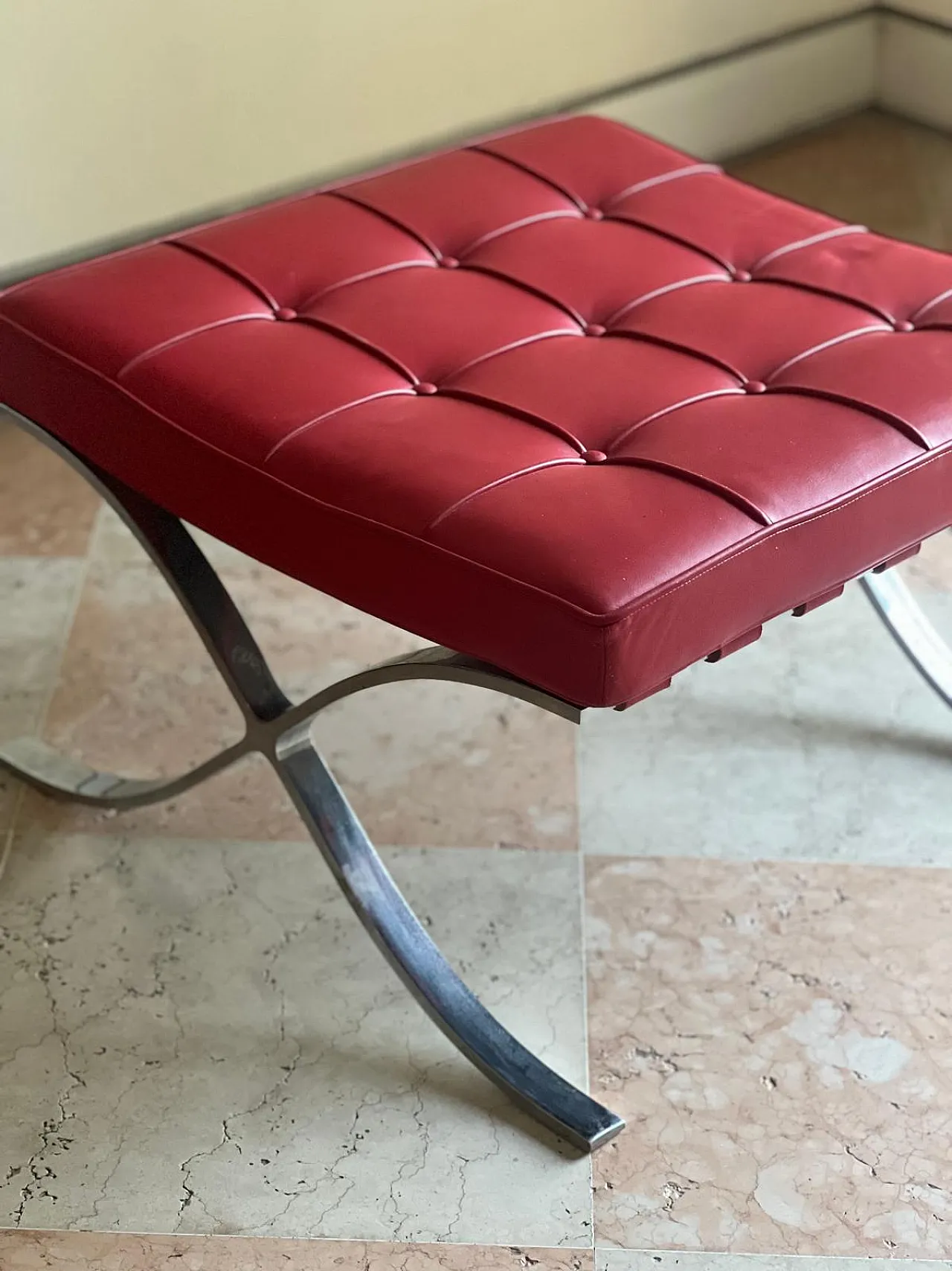 Pair of LMvdR Knoll stools 3