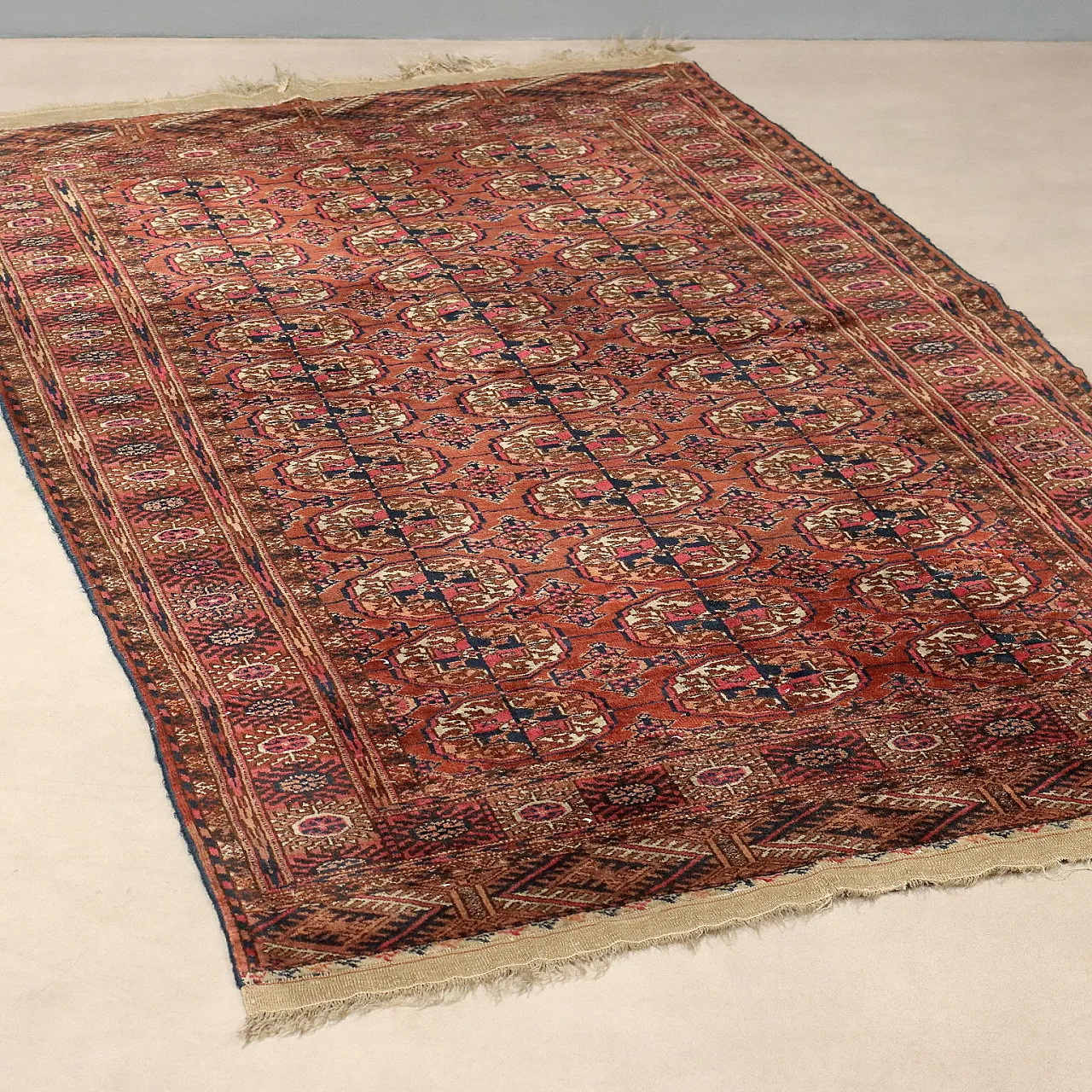 Bukhara wool rug, 20th century 1