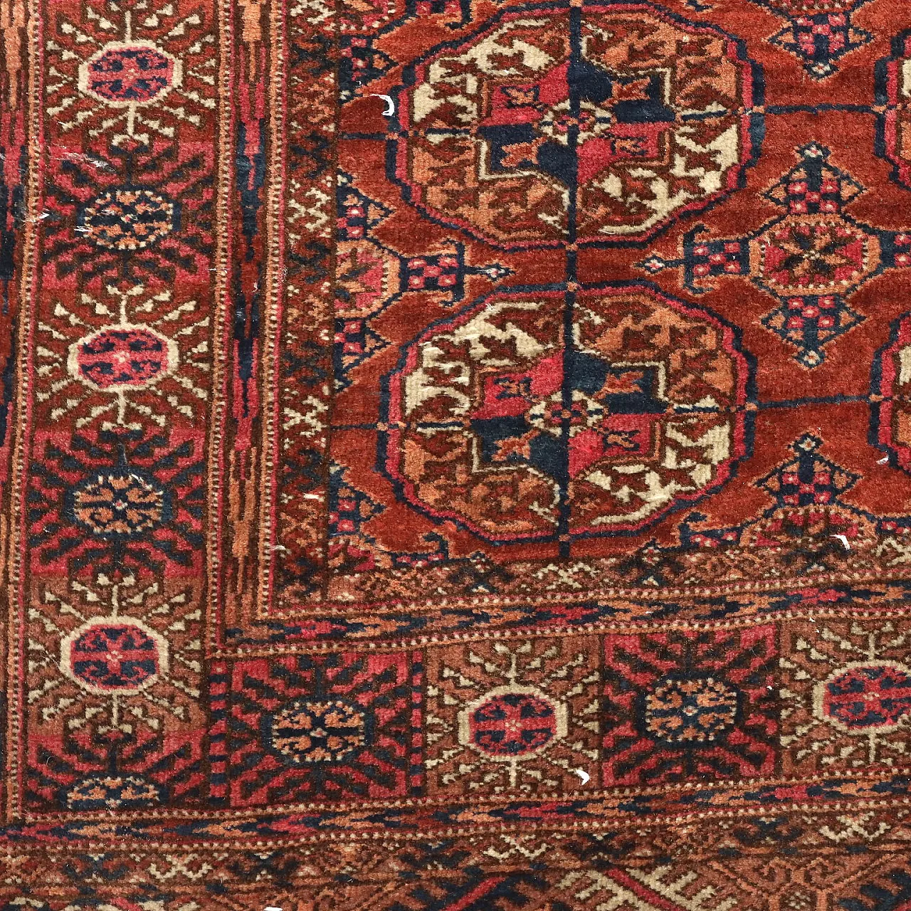 Bukhara wool rug, 20th century 5