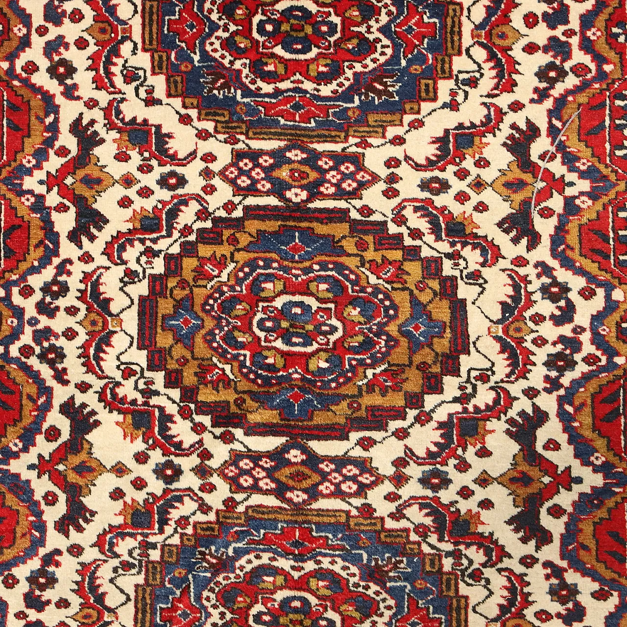 Ardebil rug in cotton and wool, 20th century 4