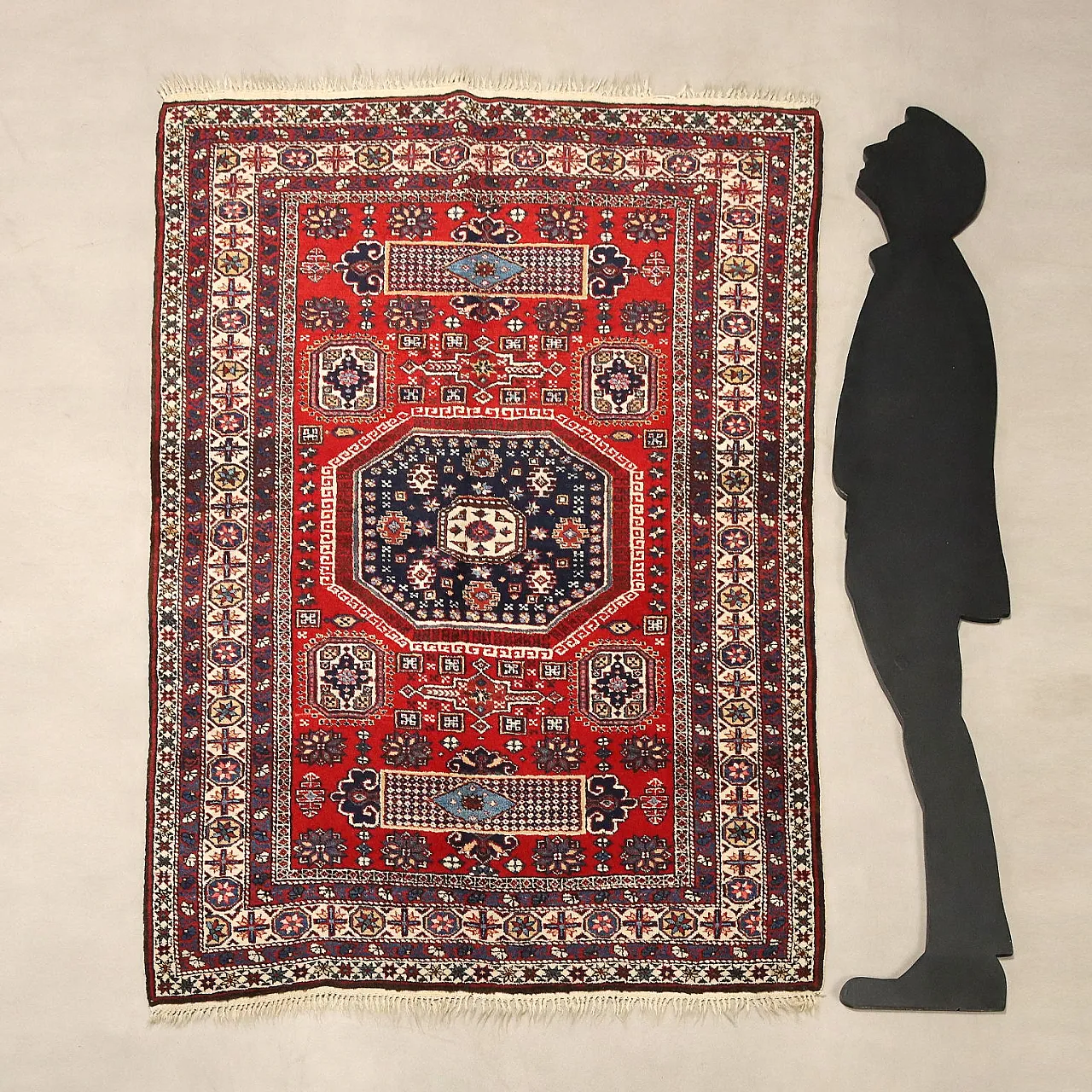 Ardebil rug in cotton and wool, 20th century 2