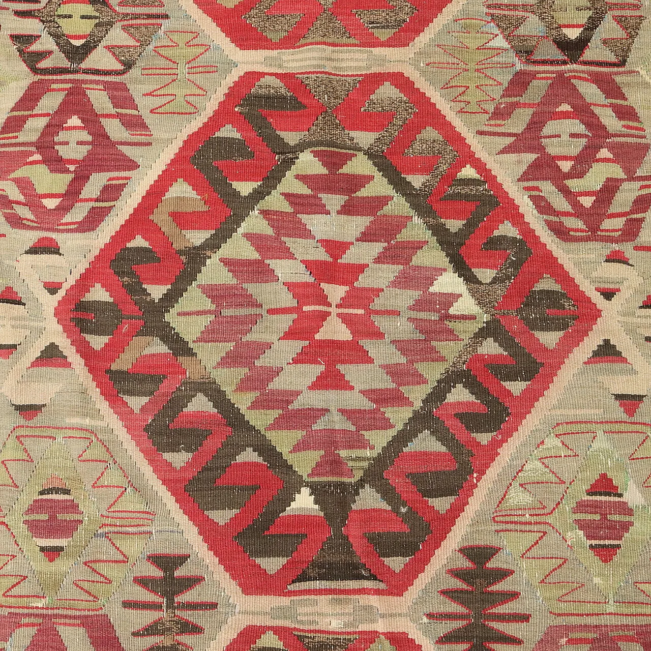 Kilim rug in cotton, 20th century 4