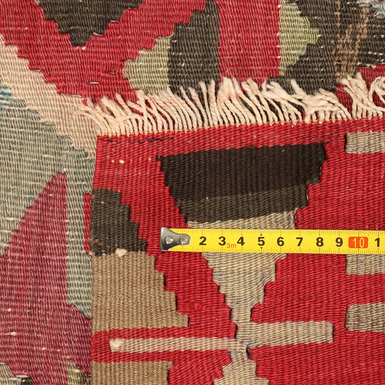 Kilim rug in cotton, 20th century 7