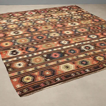 Kilim rug in wool, 20th century