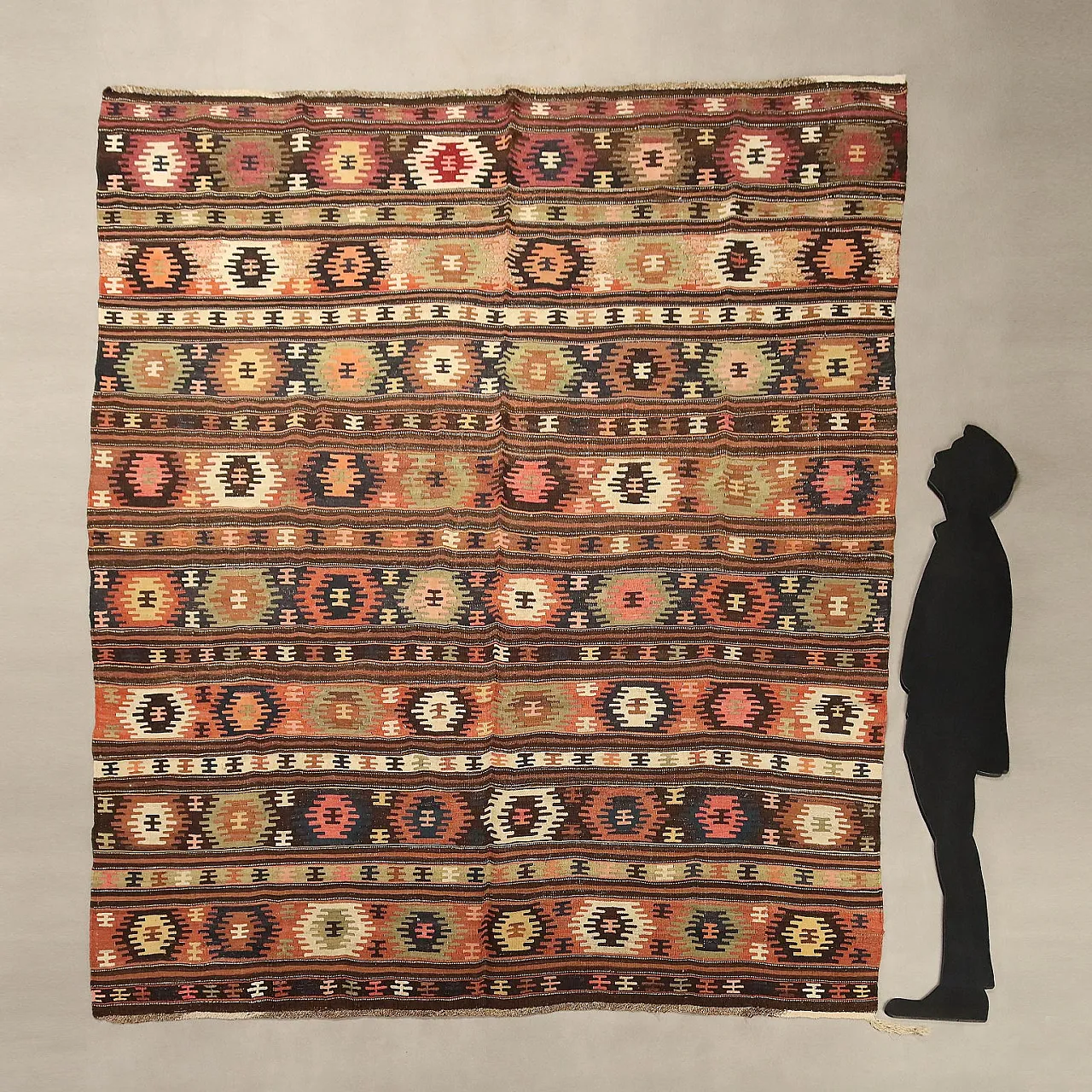 Kilim rug in wool, 20th century 3