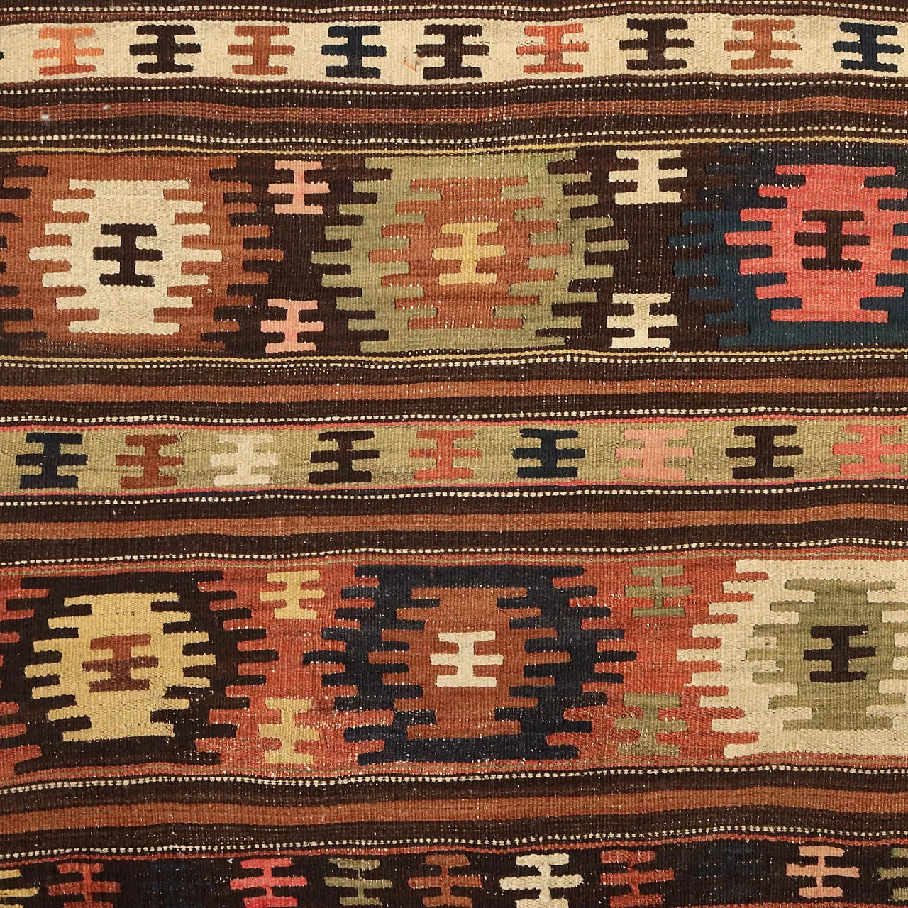 Kilim rug in wool, 20th century 6