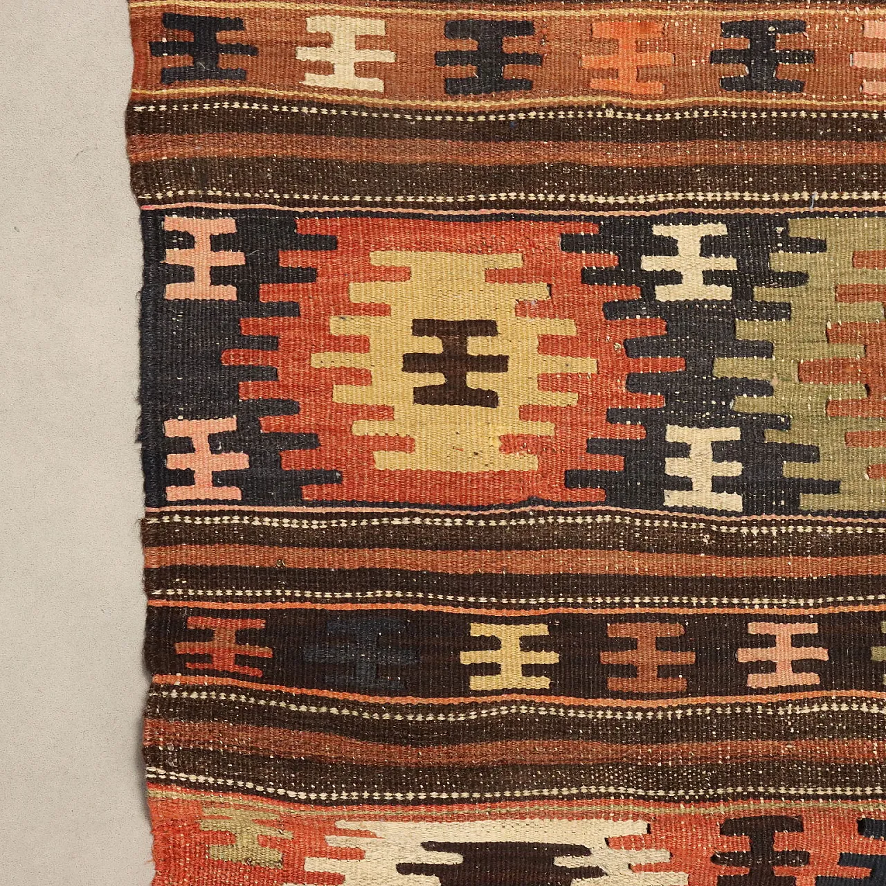 Kilim rug in wool, 20th century 7