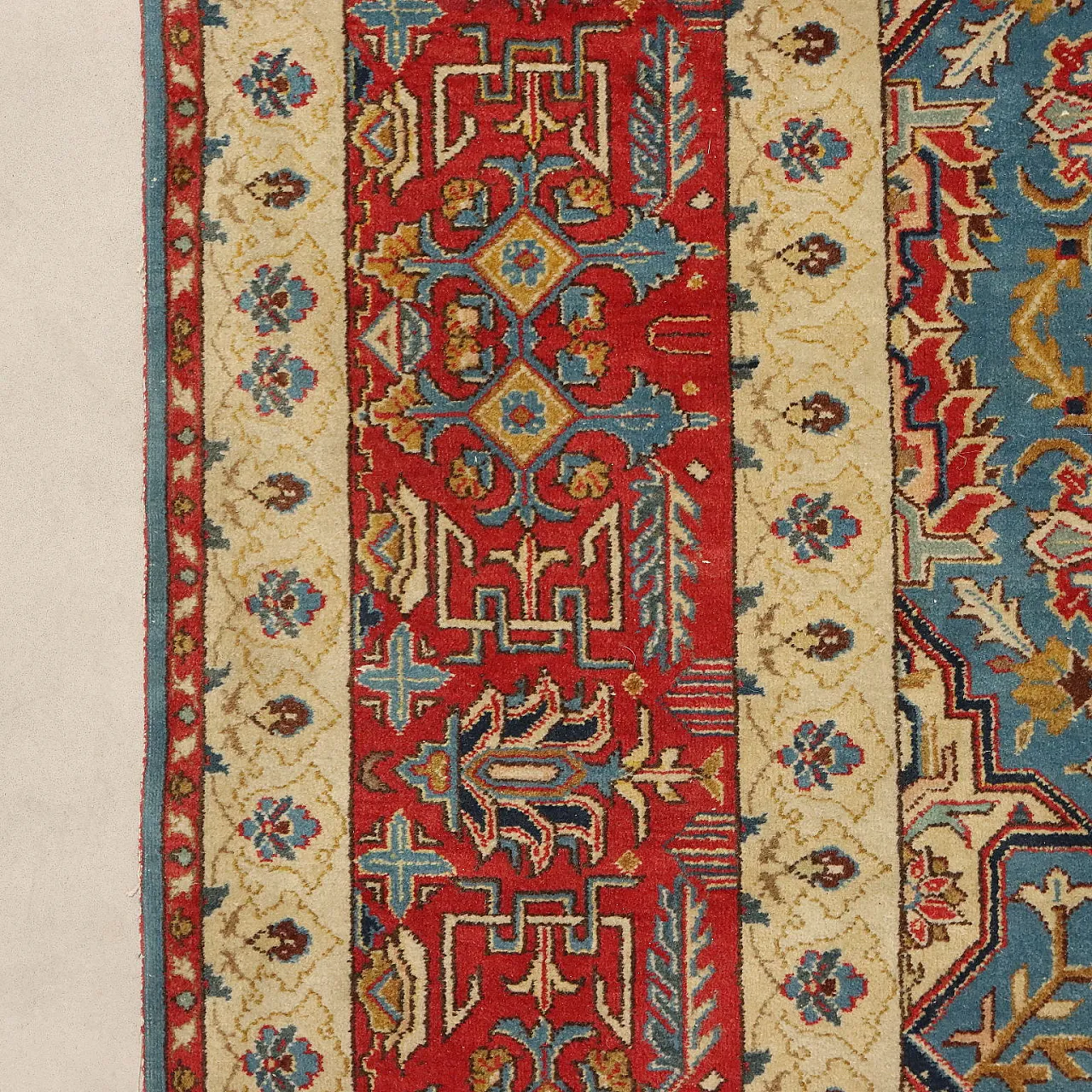 Tabriz rug in cotton and wool, 20th century 7