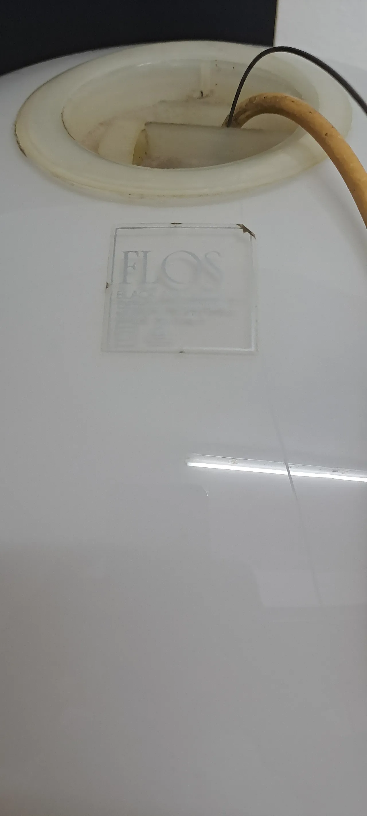 Lamp 540 S by Castiglioni for Flos Black and White, 60s 7