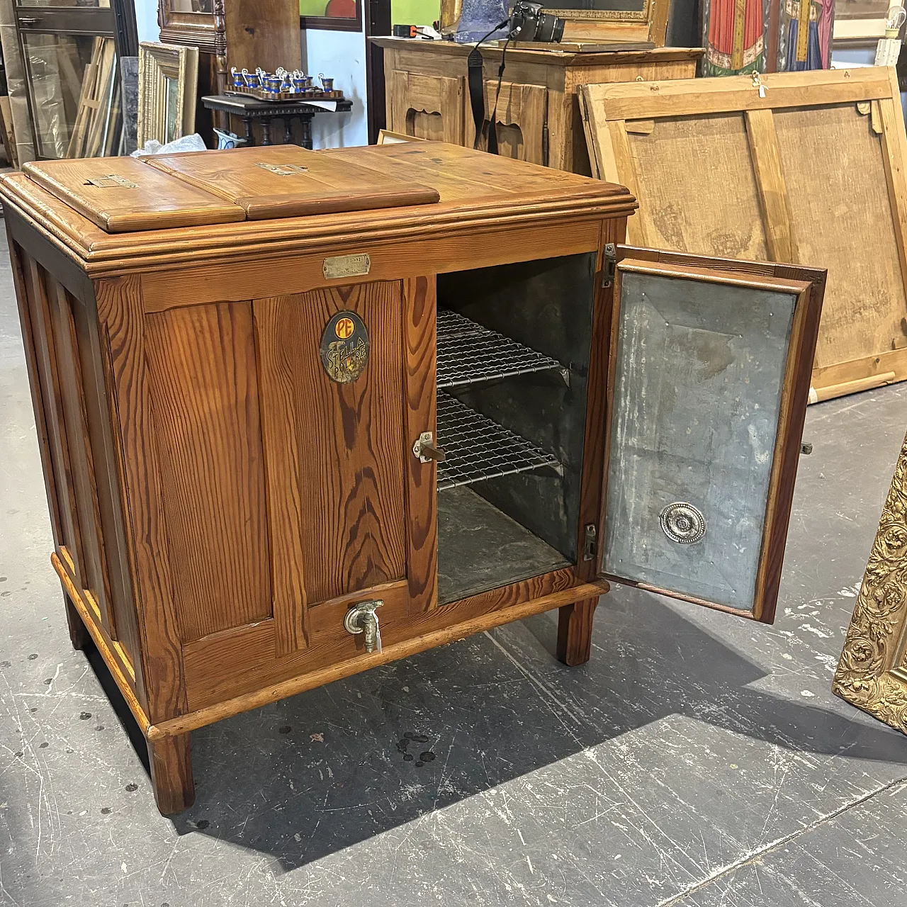 Icebox furniture  Stella Polare by Magazzini Faccenda, 20th century 1