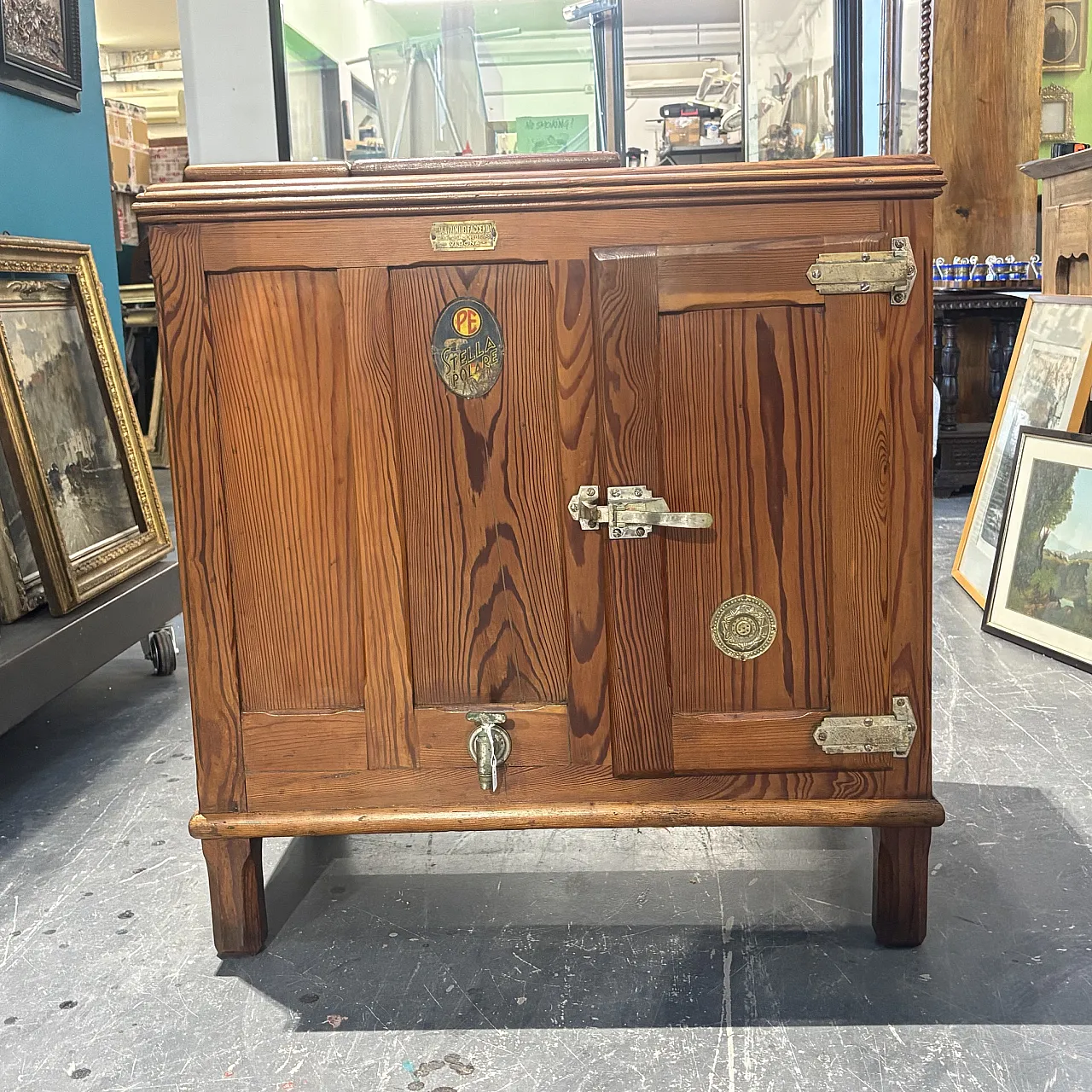 Icebox furniture  Stella Polare by Magazzini Faccenda, 20th century 2
