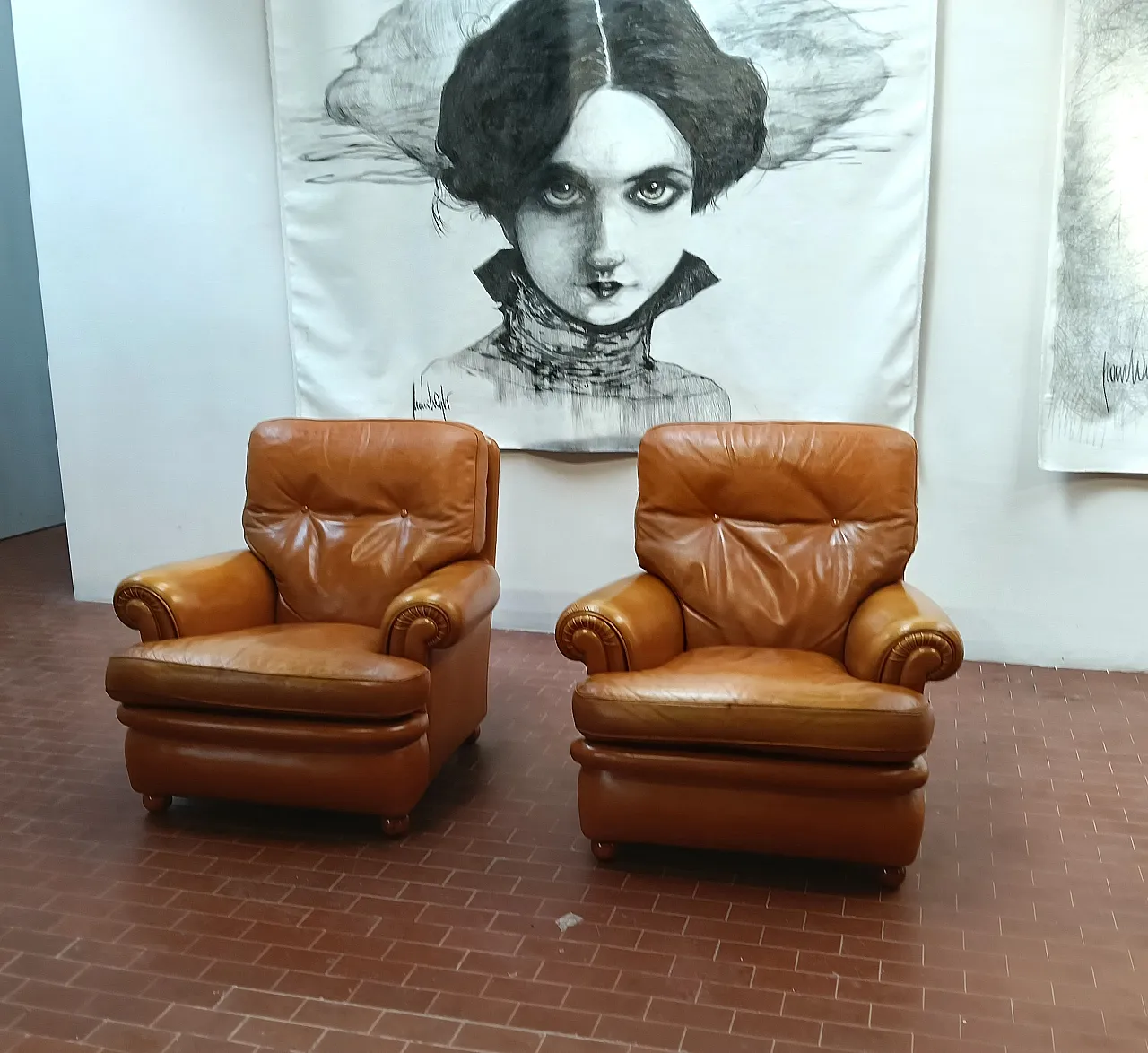 Frau armchair, Dream model. 80s 24