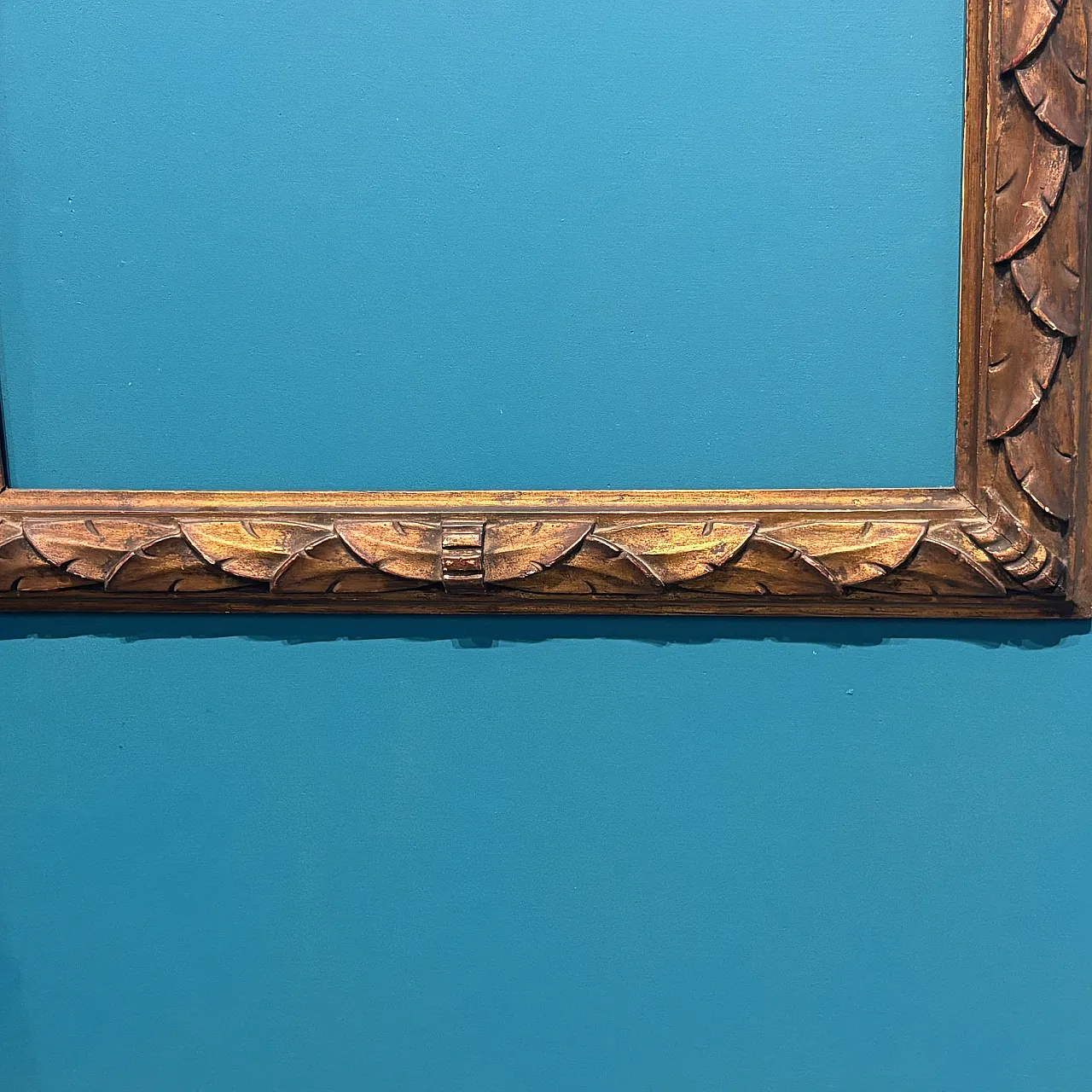 Pair of carved wooden frames, late 19th century 4