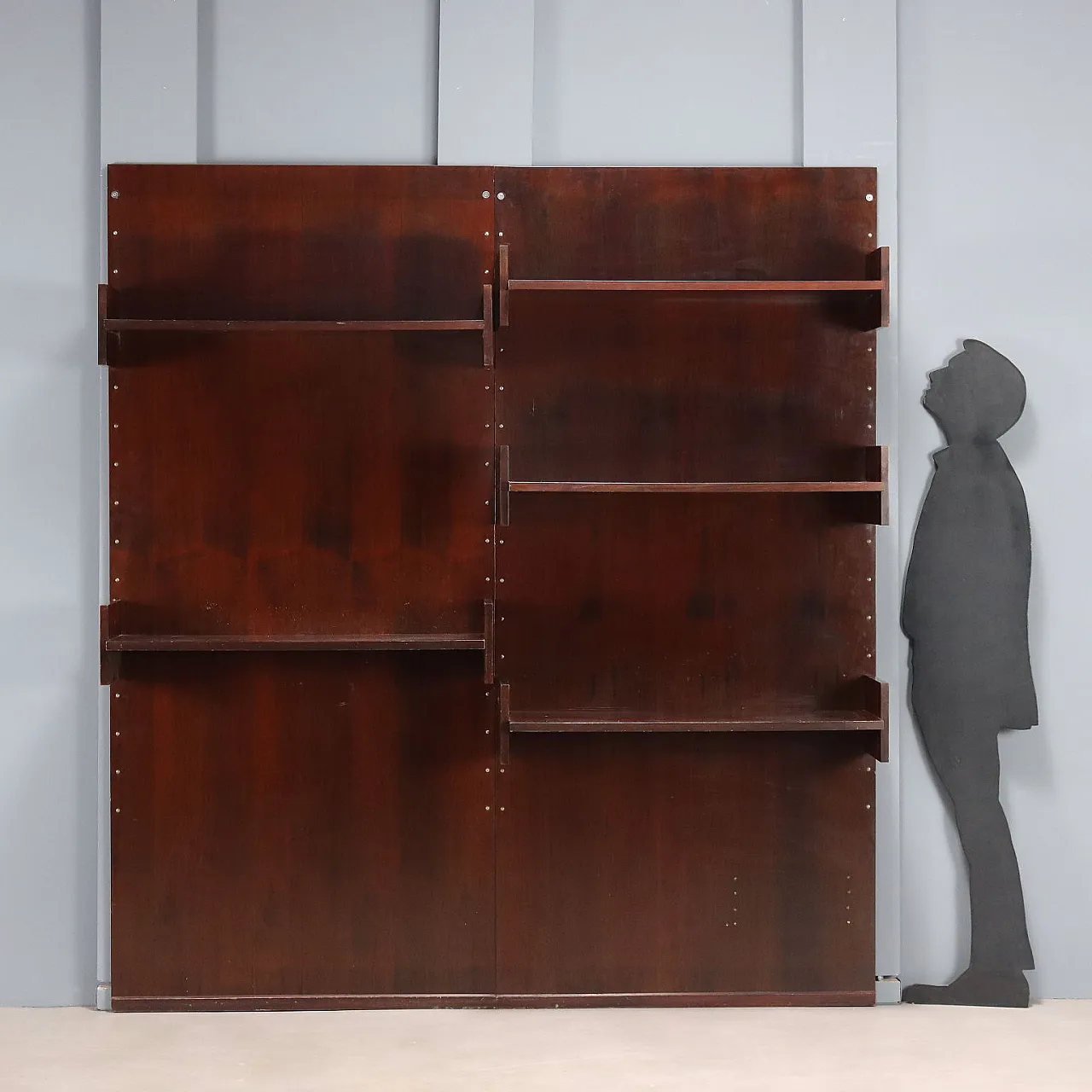Wall bookcase, 1960s 3