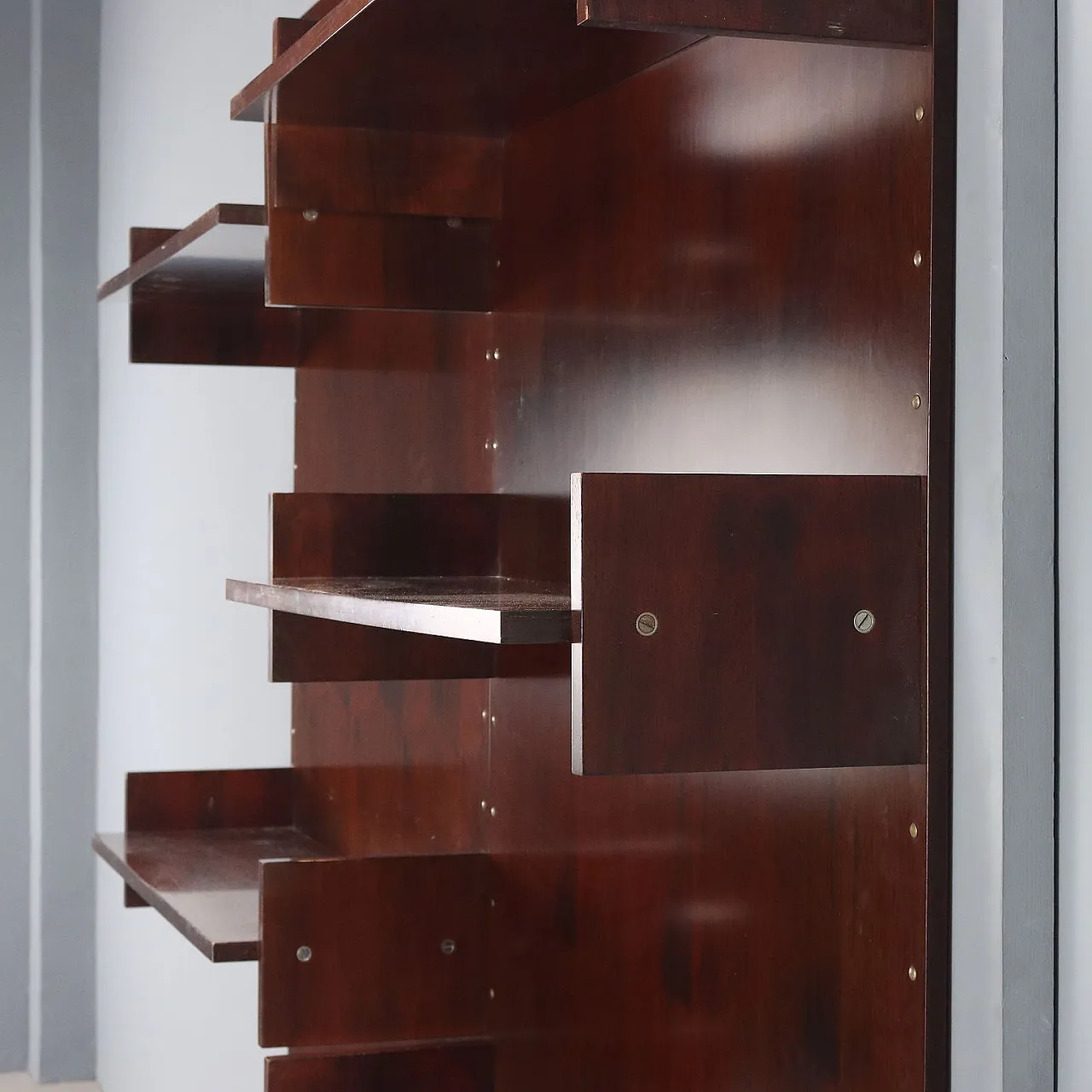 Wall bookcase, 1960s 4
