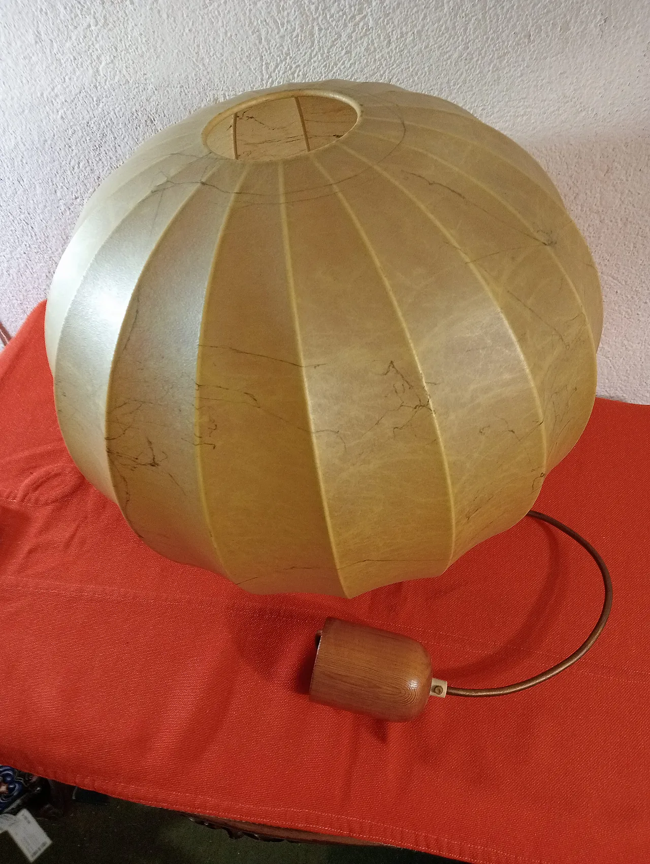 Lampadario Cocoon Achille Castiglioni, anni 60 5
