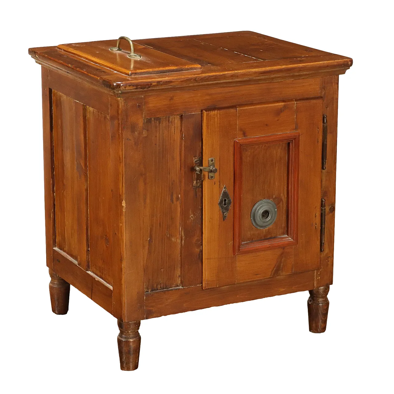 Spruce ice cabinet, late 19th century 1