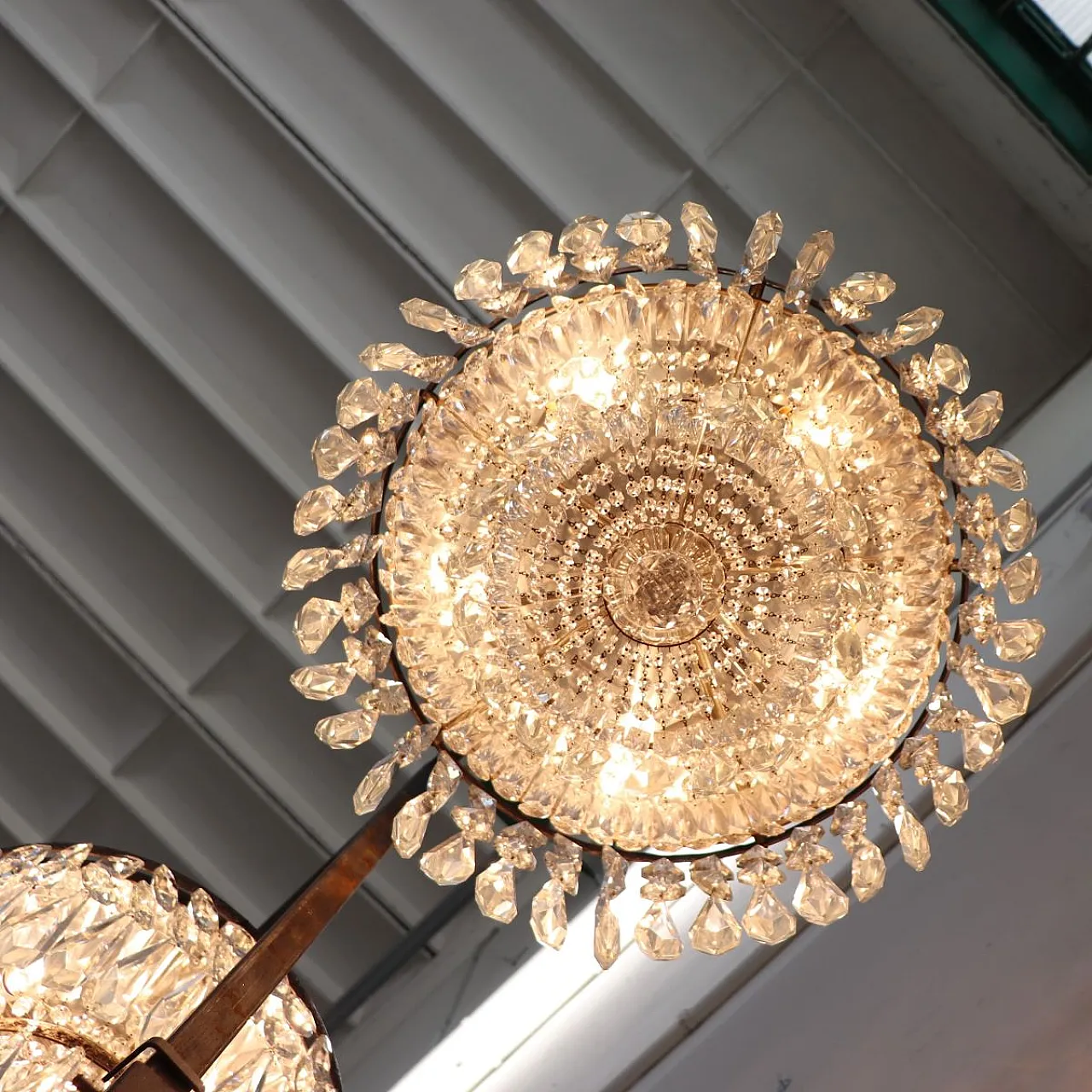 Set of three elegant chandeliers, early 1900s 7