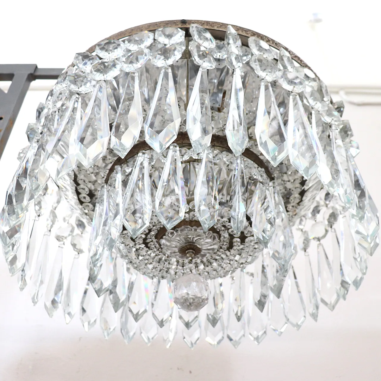 Set of three elegant chandeliers, early 1900s 14
