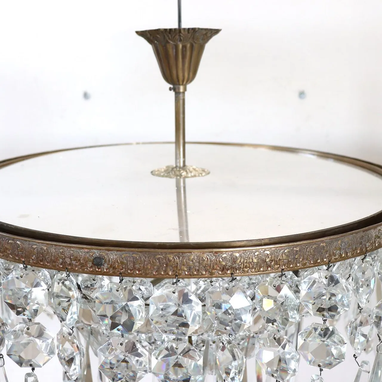 Set of three elegant chandeliers, early 1900s 17
