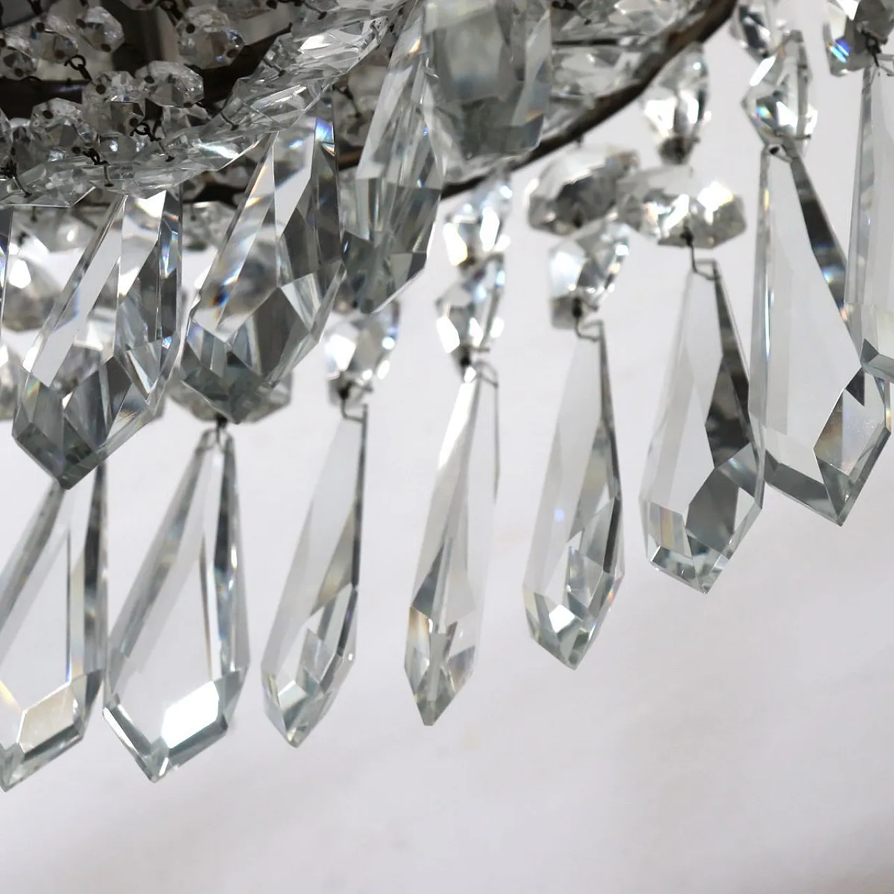 Set of three elegant chandeliers, early 1900s 21