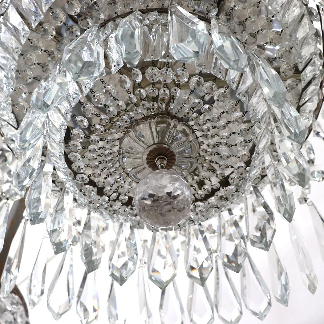 Set of three elegant chandeliers, early 1900s 22